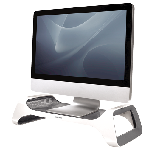 I-Spire Series™ Stojan na monitor,  biela-grafitová sivá