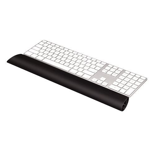 I-Spire Series™ Silikónová opierka zápästia ku klávesnici, čierna